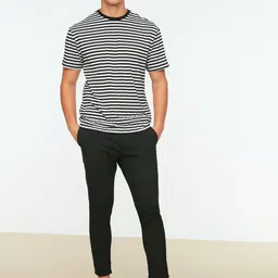 Trendyol Men Mid-Rise Casual Trousers-image-22