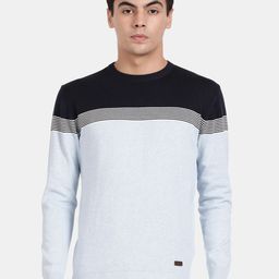 t-base Colourblocked Pullover Cotton Sweatshirt-picture-15