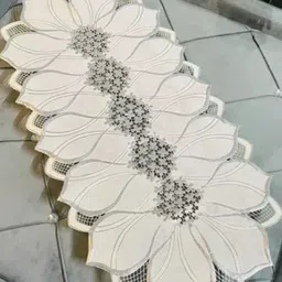 LooMantha Lotus Patterned Table Runner-picture-49