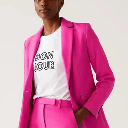 Marks & Spencer Women Single-Breasted Casual Blazer-picture-39