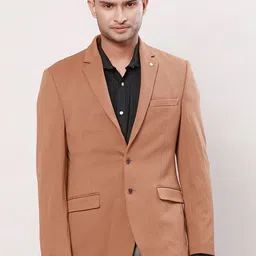 Raymond Contemporary-Fit Single Breasted Blazers-picture-15