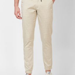 GIORDANO Men Mid Rise Slim Fit Joggers-picture-19