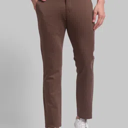 Parx Men Mid-Rise Tapered Fit Trousers-picture-16
