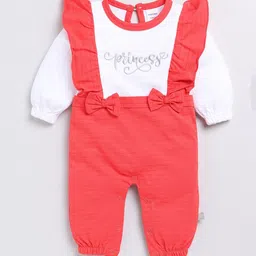 Moms Love Infant Girls Embroidered Pure Cotton Romper-image-79