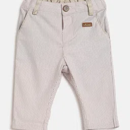 Chicco Boys Striped Cotton Relaxed Trousers-picture-48