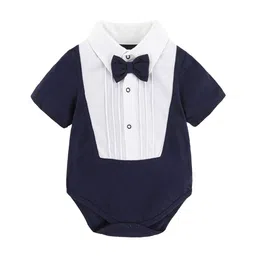StyleCast Kids-Boys Solid Rompers-picture-20
