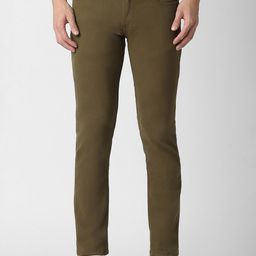 Peter England Casuals Men Mid-Rise Skinny Fit Trousers-picture-47