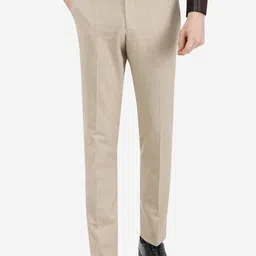 JB STUDIO Men Slim Fit Mid-Rise Formal Trousers-picture-14
