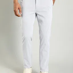 Indian Terrain Men Brooklyn Slim Fit Trousers-picture-27