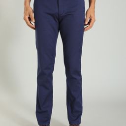 Indian Terrain Men Mid-Rise Brooklyn Slim Fit Regular Trousers-picture-25