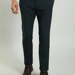 Indian Terrain Men Urban Tapered Fit Mid-Rise Trousers-picture-40