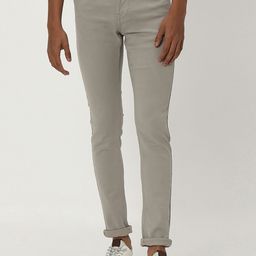 Mufti Men Mid Rise Skinny Fit Trousers-picture-24