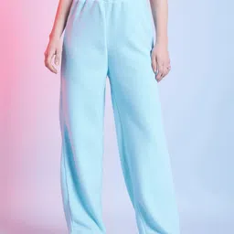 STREET 9 Women Relaxed Wide Leg Loose Fit Trousers-image-80