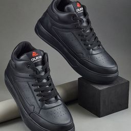 Duke Men Perforations High-Top Sneakers-picture-49