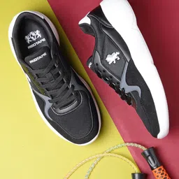 Red Tape Men Black Solid Regular Sneakers-picture-42
