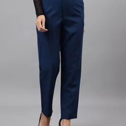 Latin Quarters Women Relaxed Slim Fit Easy Wash Trousers-picture-22