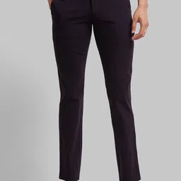 Parx Men Tapered Fit Easy Wash Trousers-picture-32