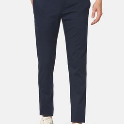 Blackberrys Men Skinny Fit Low-Rise Easy Wash Trousers-picture-13