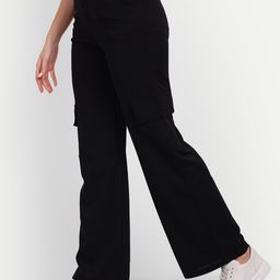 Next One Women Smart Loose Fit High-Rise Trousers-picture-40
