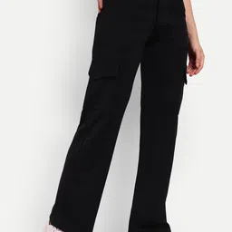Next One Women Smart Loose Fit High-Rise Easy Wash Trousers image 1