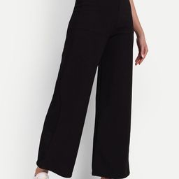 Next One Women Smart Loose Fit High-Rise Easy Wash Trousers-picture-43