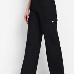 Next One Women Smart Loose Fit High-Rise Easy Wash Trousers-picture-19