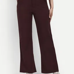 Next One Women Smart Loose Fit High-Rise Trousers-picture-21