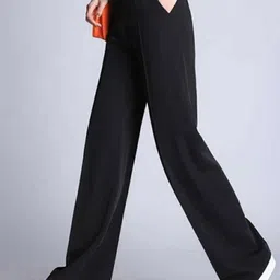 BROADSTAR Women Straight Fit High-Rise Parallel Trouser-picture-39