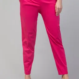 Trend Level Women Regular Fit Easy Wash Trousers-picture-30