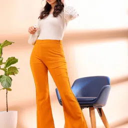 Freehand by The Indian Garage Co Women Bootcut Trousers-picture-24