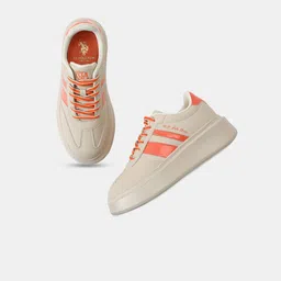 U.S. Polo Assn. Women Hazel Striped Sneakers-image-12