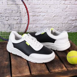 Styli Men Colourblocked Round Toe Sneakers-picture-15