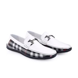 Bxxy Men Printed Round Toe Loafers-picture-24