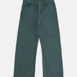 Pantaloons Junior Girls Mid-Rise Wide Leg Cotton Jeans-picture-16