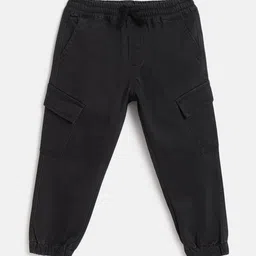 Chicco Boys Mid-Rise Relaxed Easy Wash Joggers Trousers-picture-27