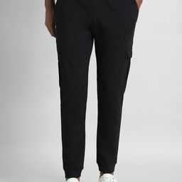 SIMON CARTER LONDON Men Slim Fit Cotton Joggers Trousers-picture-17