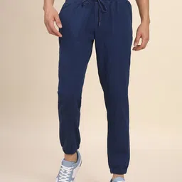 Dennis Lingo Men Mid-Rise Comfort Slim Fit Jogger Trousers-image-87