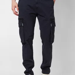 SPYKAR Men Cotton Cargos Trousers-image-57