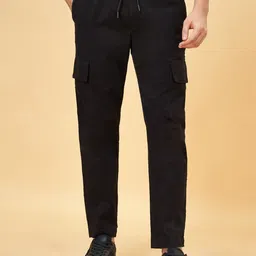 Urban Ranger by pantaloons Men Cotton Slim Fit Cargos-picture-30