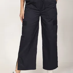 FUTURO Women Mid-Rise Cargos Trousers-image-42