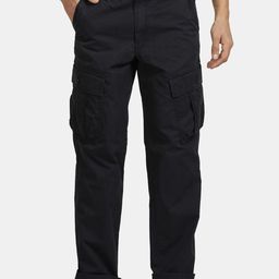 t-base Men Mid-Rise Regular Fit Pure Cotton Cargos-picture-36
