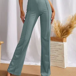 SWADESI STUFF Women Relaxed Easy Wash Cargos Trousers-image-53