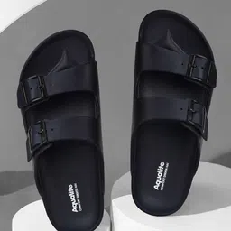 Aqualite Men Anti- Skid Synthetic Sliders-picture-19