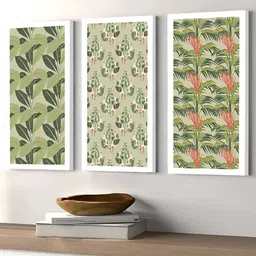 Art Street Modern Art Botanical Tropical Flowers Canvas Painting-picture-19