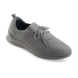 NEEMANS Unisex Grey Re-Live Knit Sneakers image 1