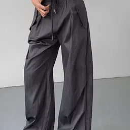 LULU & SKY Women Straight Fit Low-Rise Parallel Trousers-picture-37