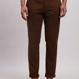 Parx Men Tapered Fit Mid-Rise Chinos Trouser-picture-25