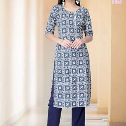 7Threads Women Ethnic Motifs Printed Regular Kurta with Trousers-picture-7