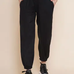 Mine4Nine Women Easy Wash Maternity Joggers-picture-28