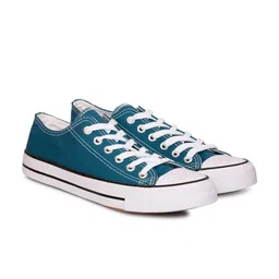 MOZAFIA Men Canvas Lace-up Casual Low Top Sneakers-image-5